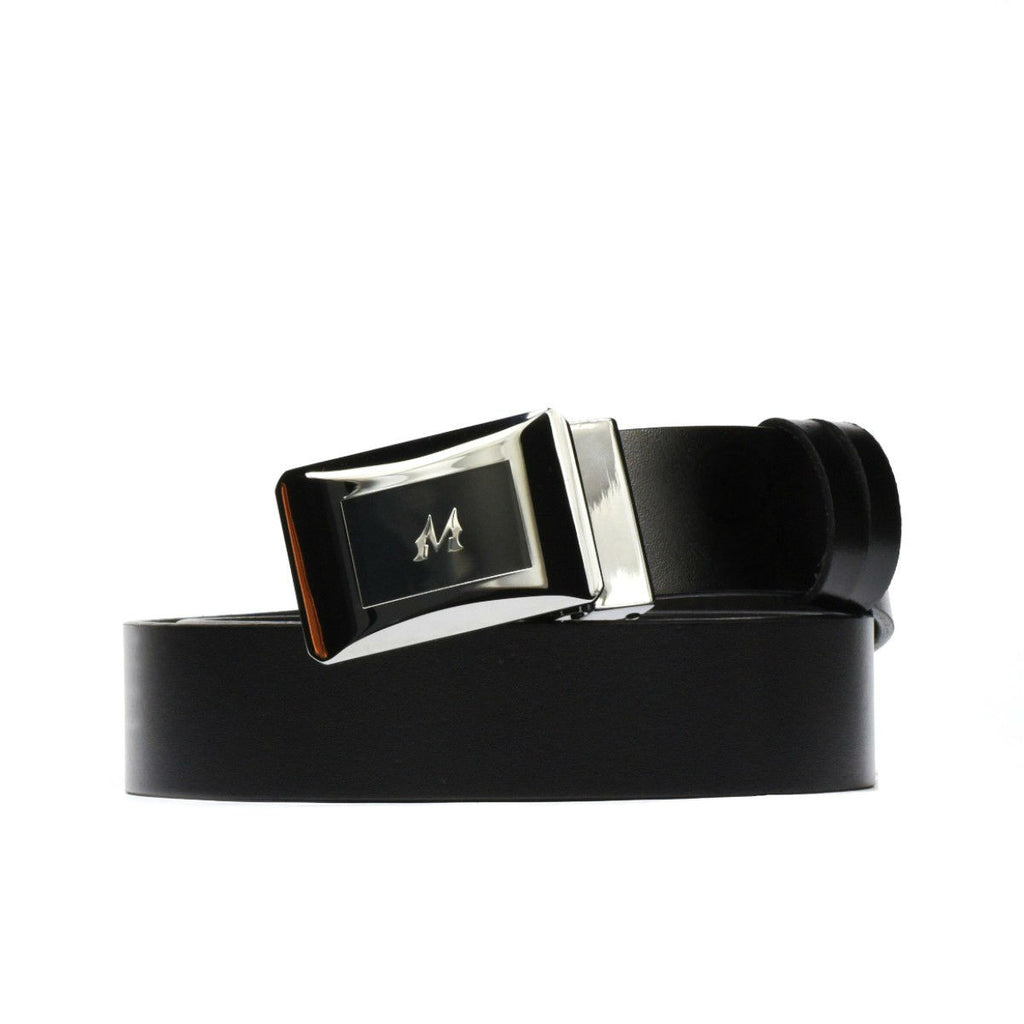 Curea barbati 42b negru mat