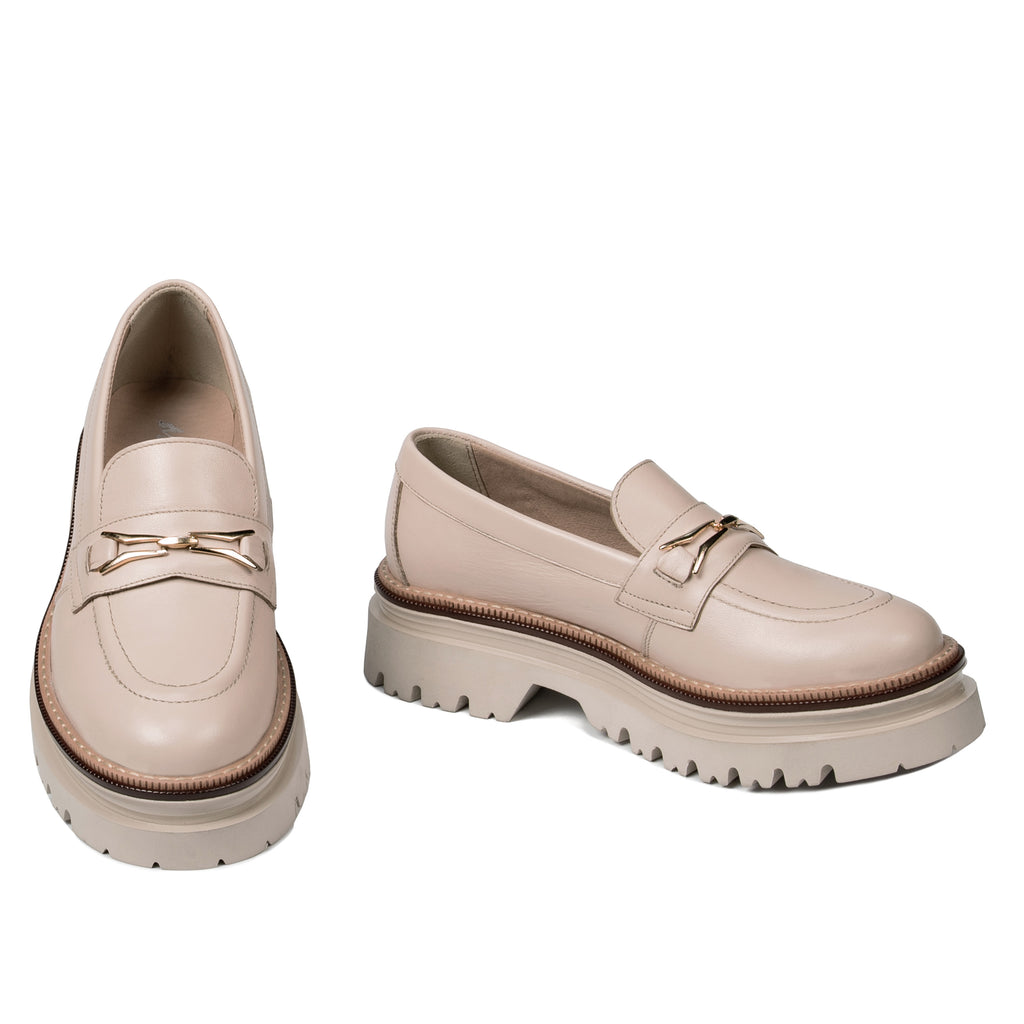 Pantofi casual dama 6086 capucino