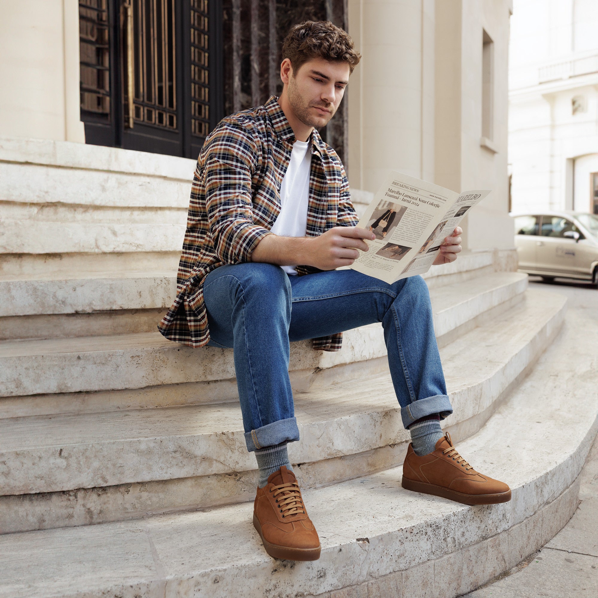 Pantofi casual/sport barbati 968 nisip