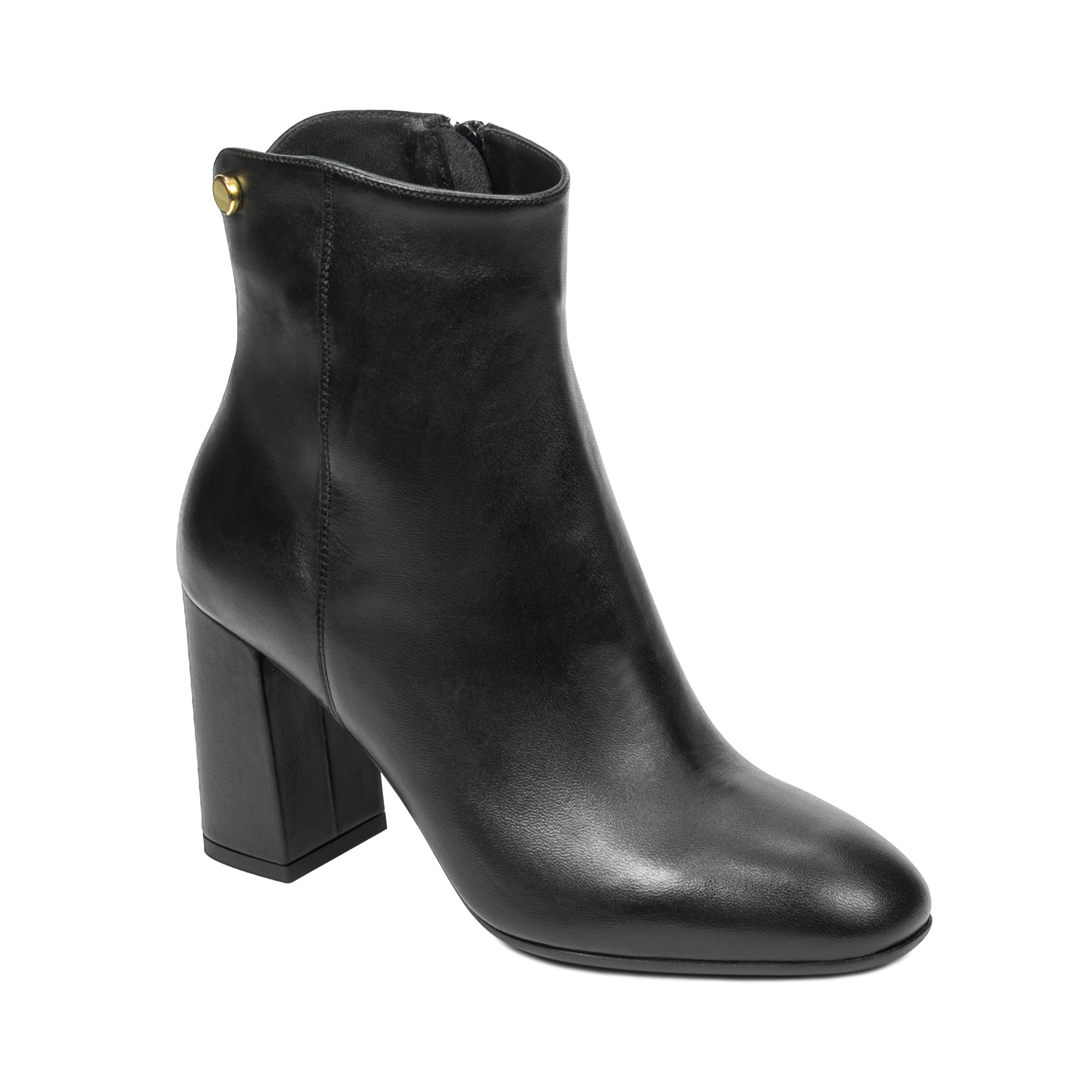 Ghete cu toc dama 1407 negru