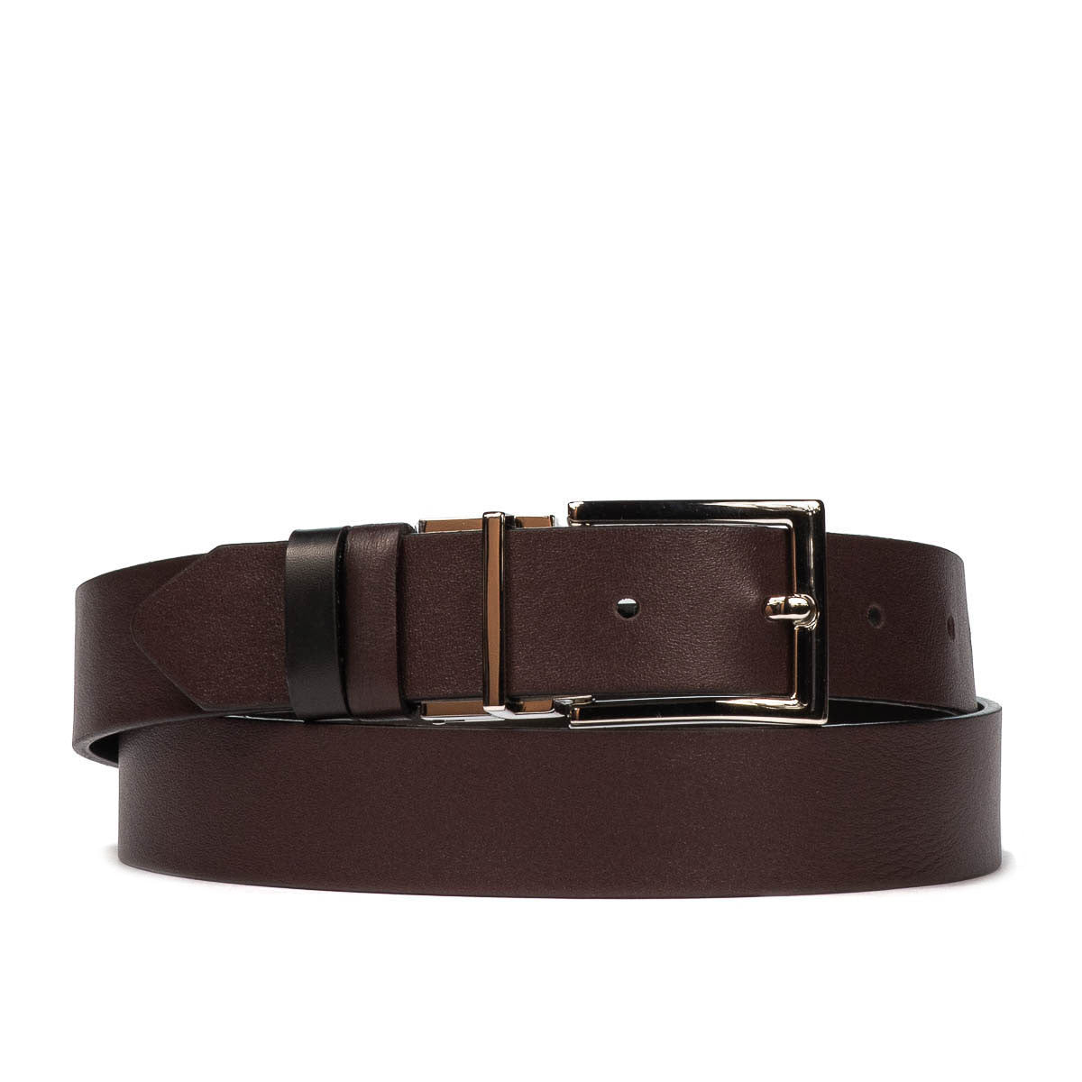 Curea dama 22m bordo+negru