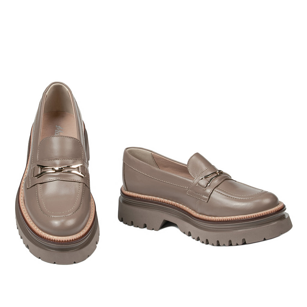 Pantofi casual dama 6086 capucino