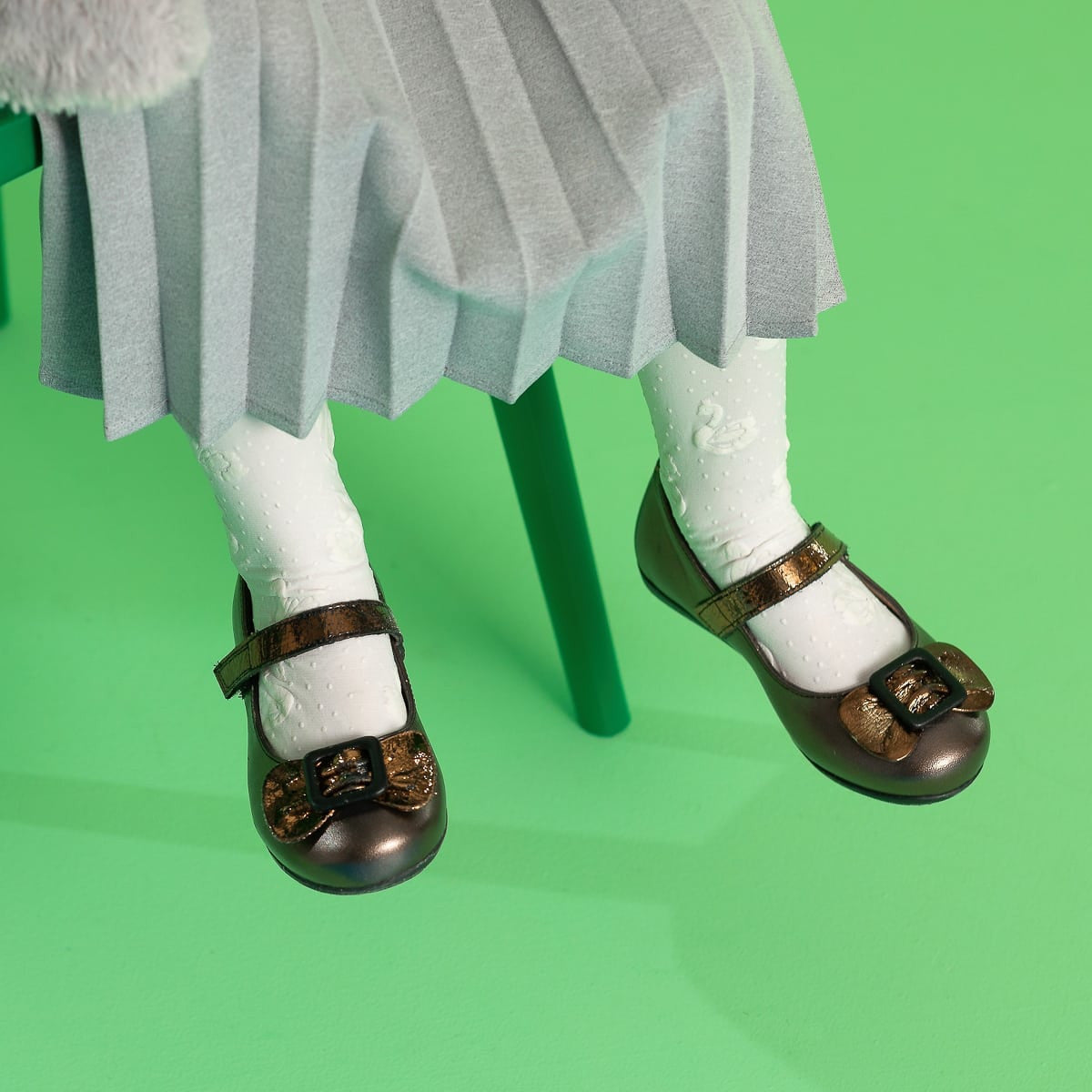Pantofi copii mici 67c maro sidef combinat