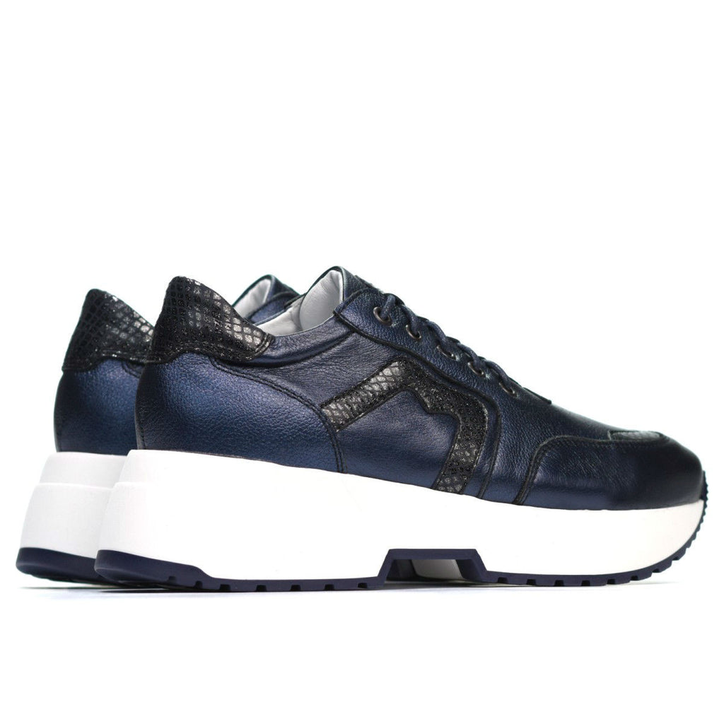 Pantofi sport dama 6019 bordo sidef combinat
