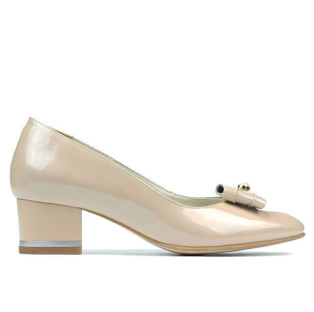 Pantofi eleganti dama 1270-1 capucino sidef