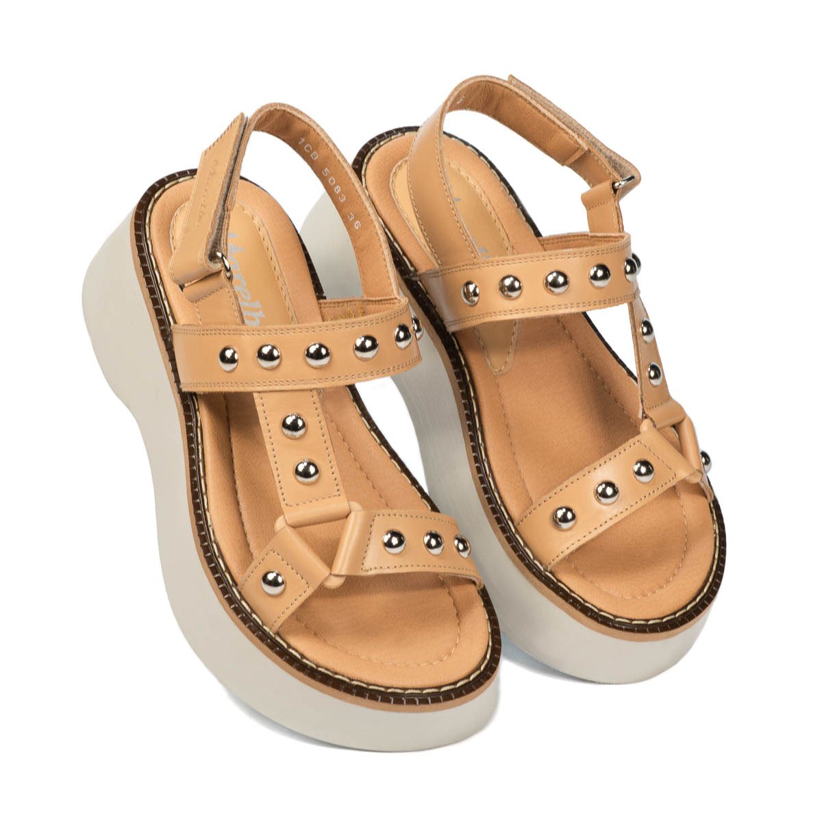 Sandale dama 5083 camel