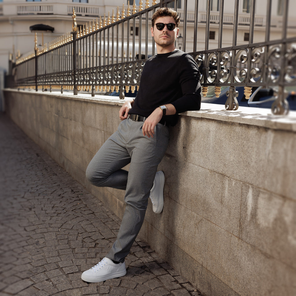 Pantofi casual/sport barbati 970 alb