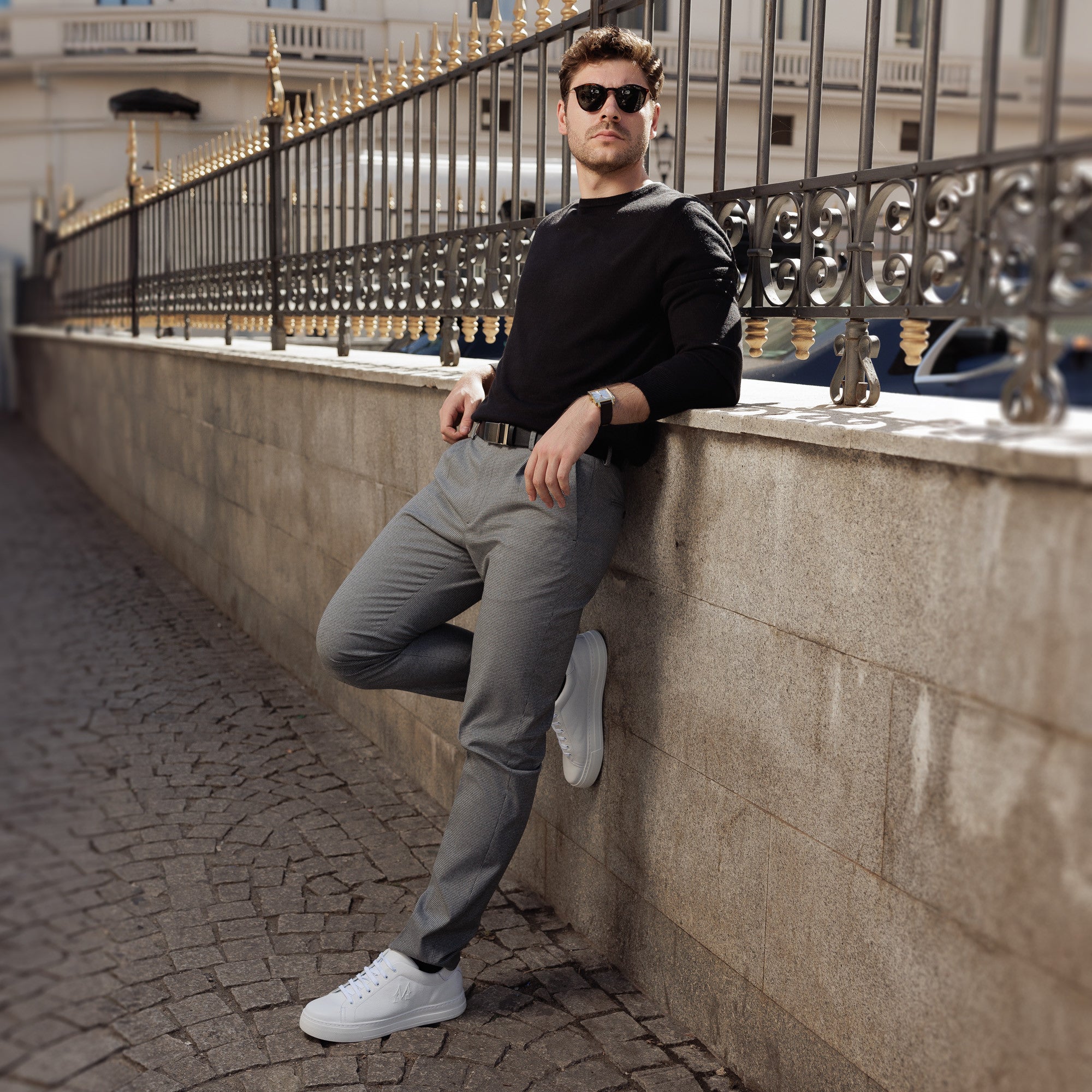 Pantofi casual/sport barbati 970 alb