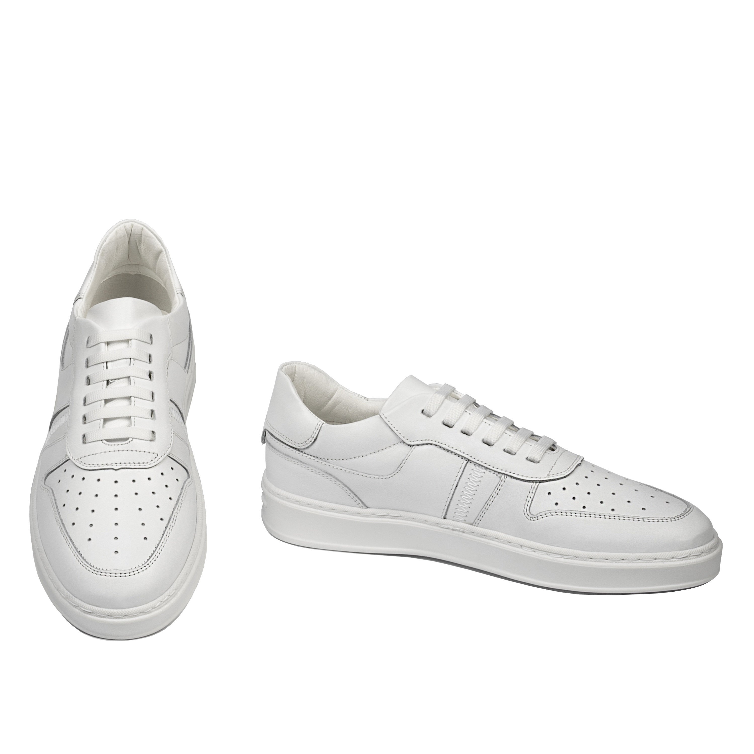 Pantofi casual/sport barbati 983 alb combinat