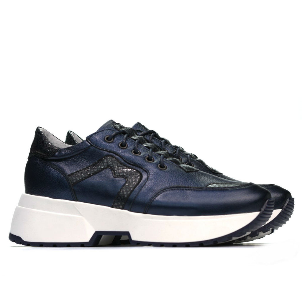 Pantofi sport dama 6019 bordo sidef combinat
