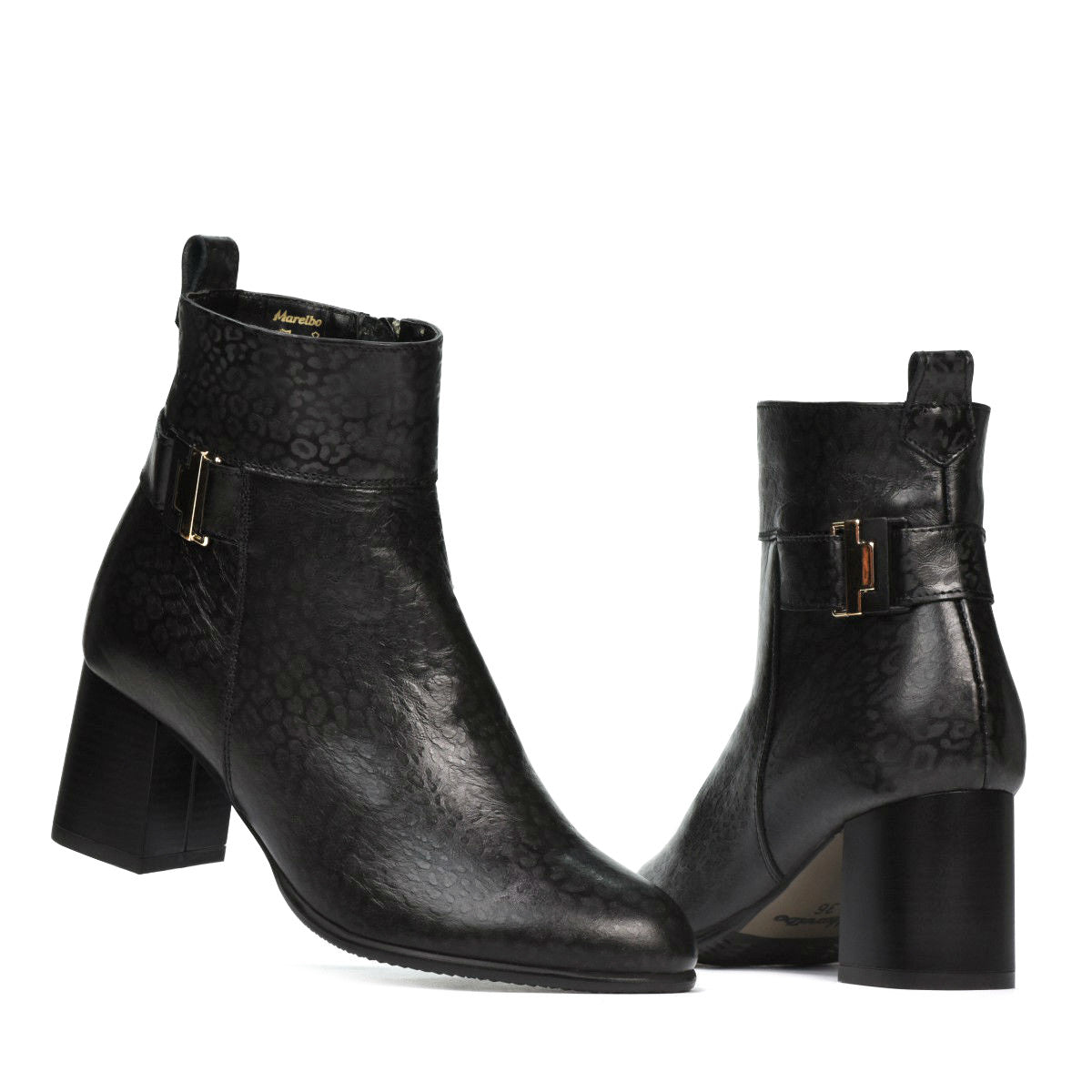 Ghete dama 1175 negru elit