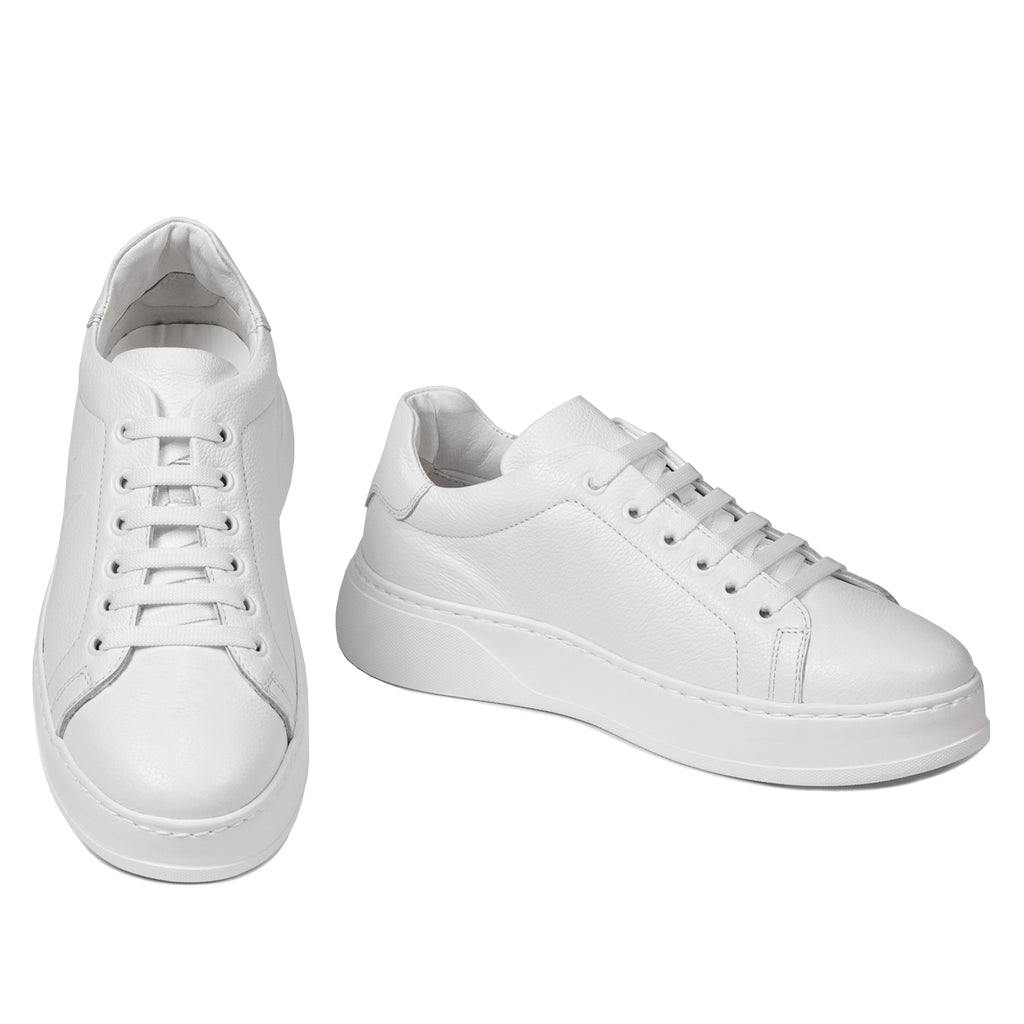 Pantofi sport adolescenti 8003 alb