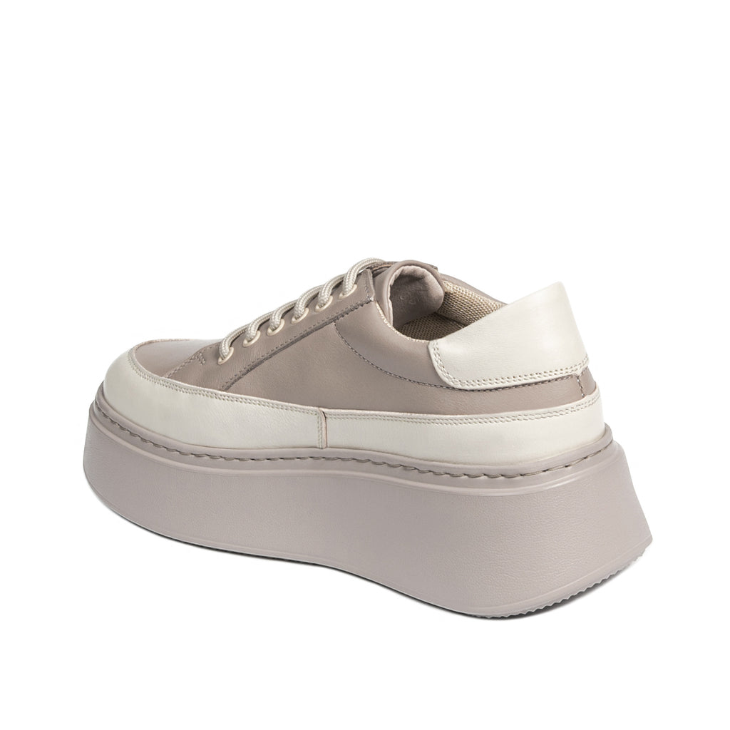 Pantofi sport dama 6070 alb combinat