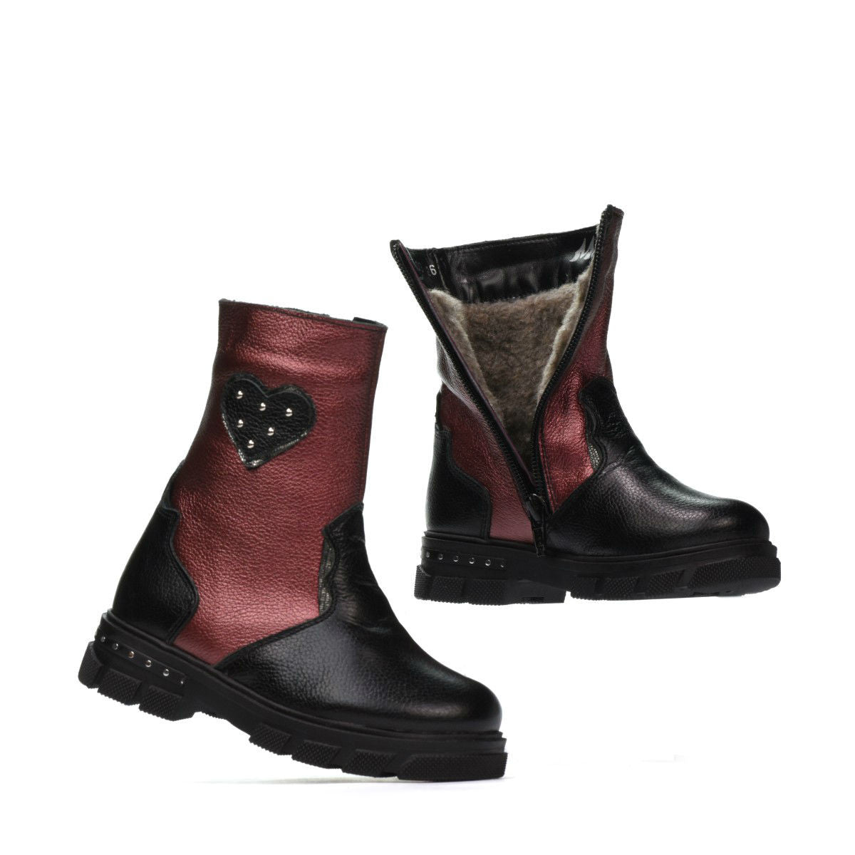 Ghete copii mici 103c negru+antracit