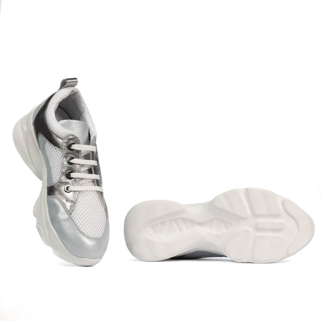 Pantofi sport dama 6038 bleu sidef combinat