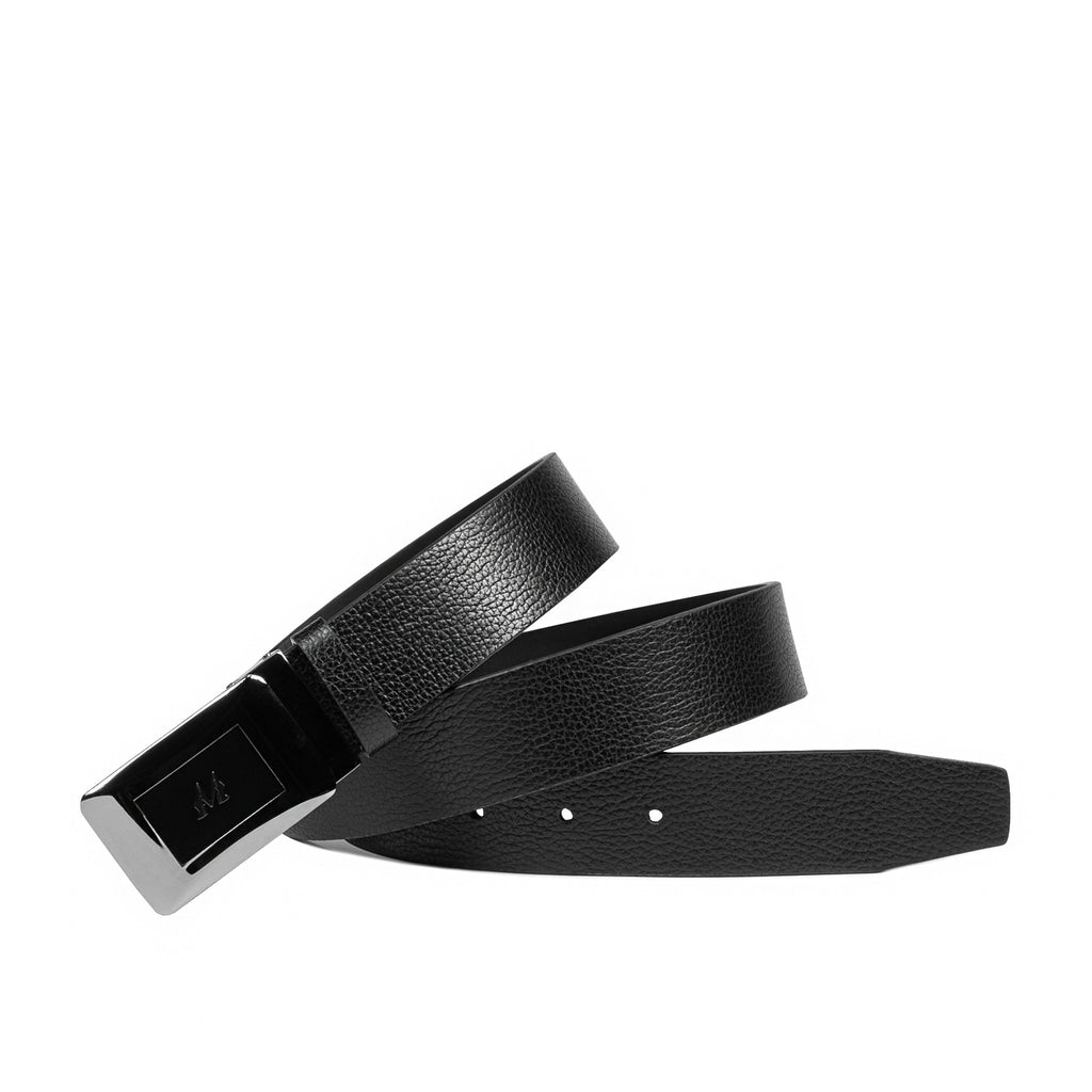 Curea barbati 42b negru mat