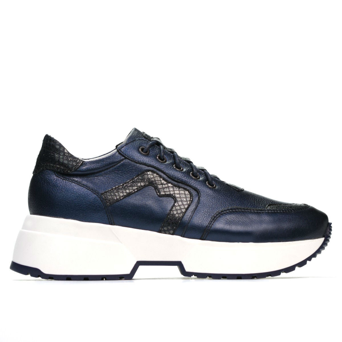 Pantofi sport dama 6019 bordo sidef combinat