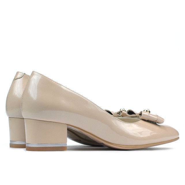 Pantofi eleganti dama 1270-1 capucino sidef