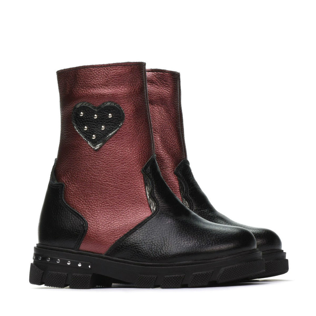 Ghete copii mici 103c negru+antracit
