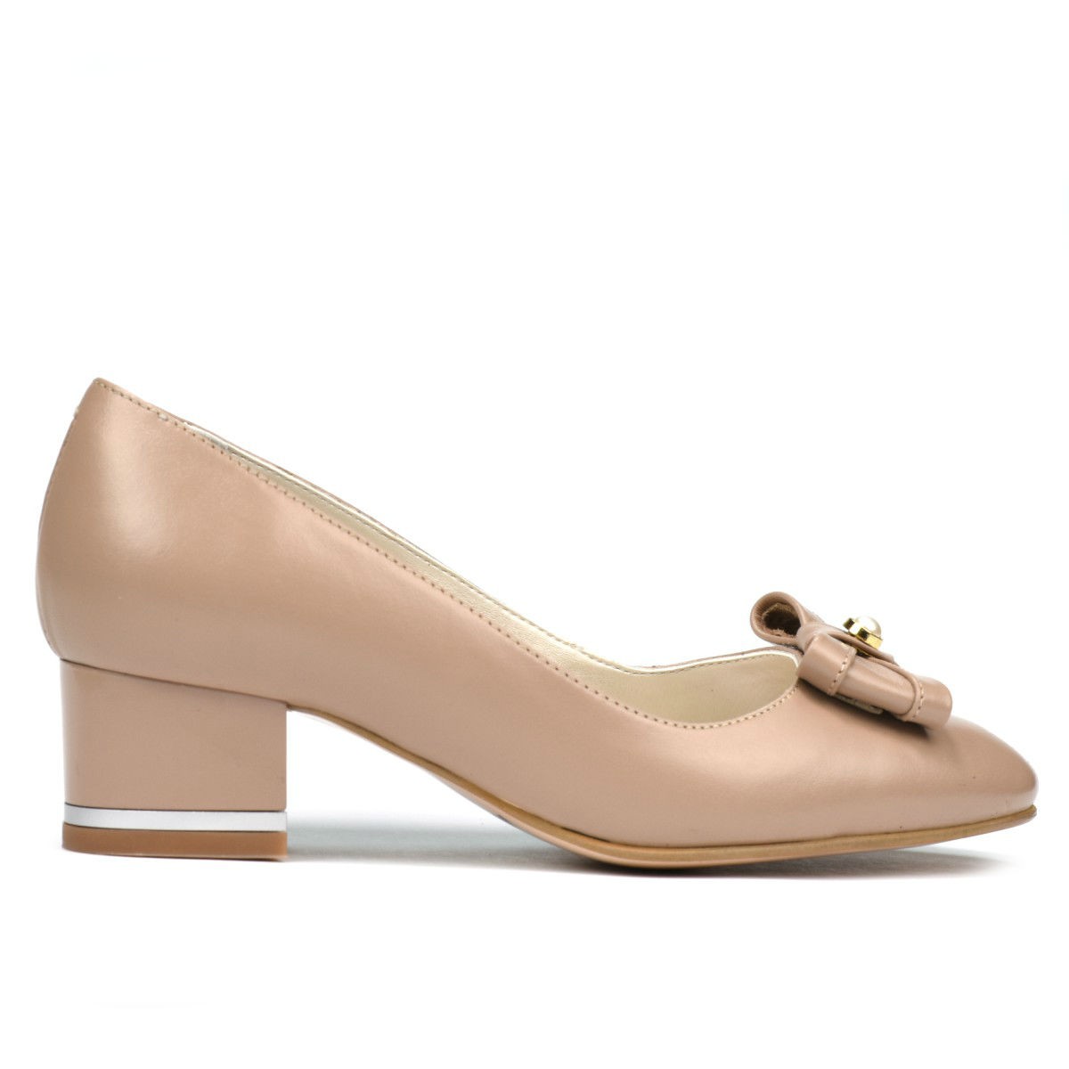 Pantofi eleganti dama 1270-1 capucino sidef