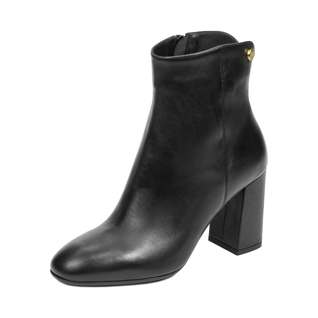 Ghete cu toc dama 1407 negru