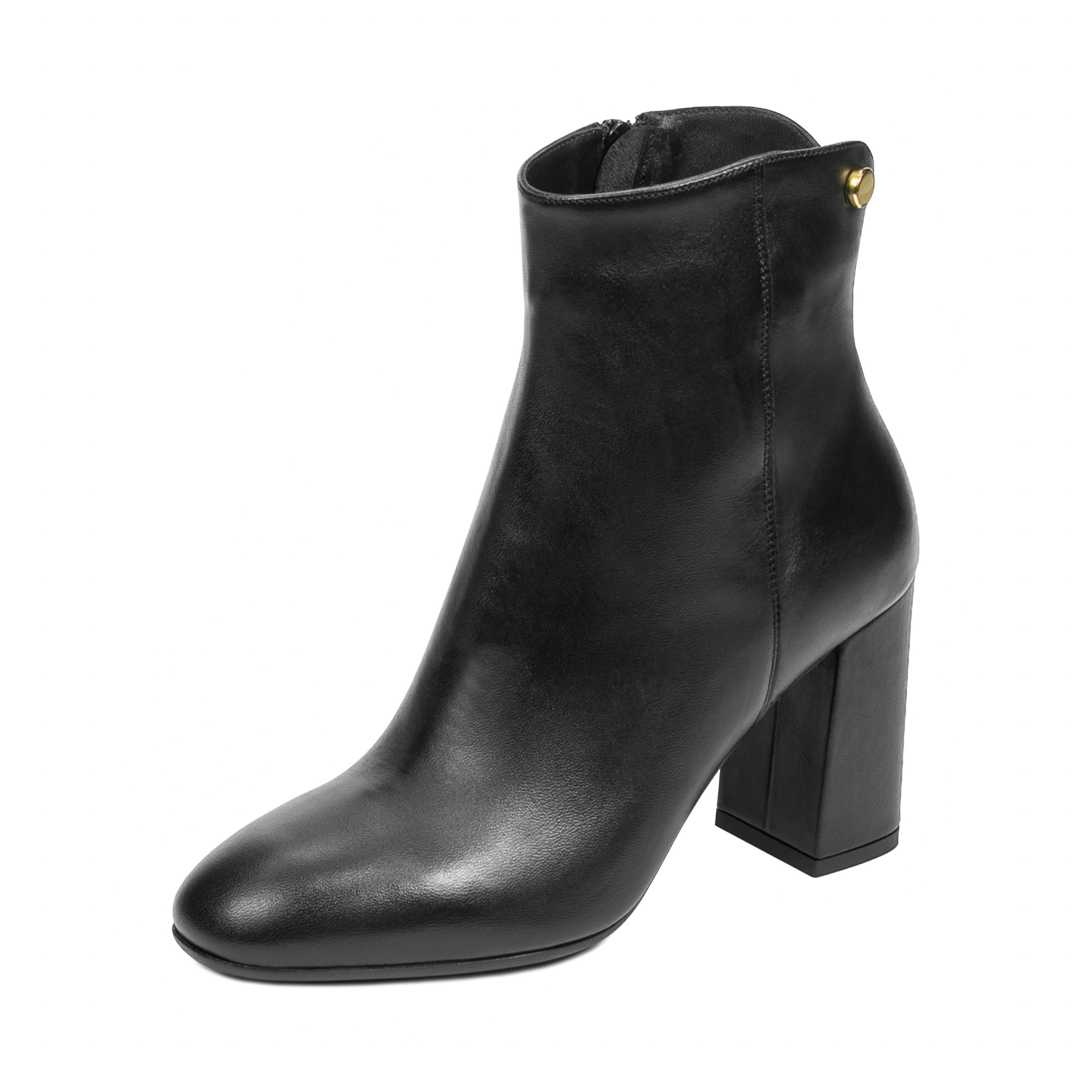 Ghete cu toc dama 1407 negru