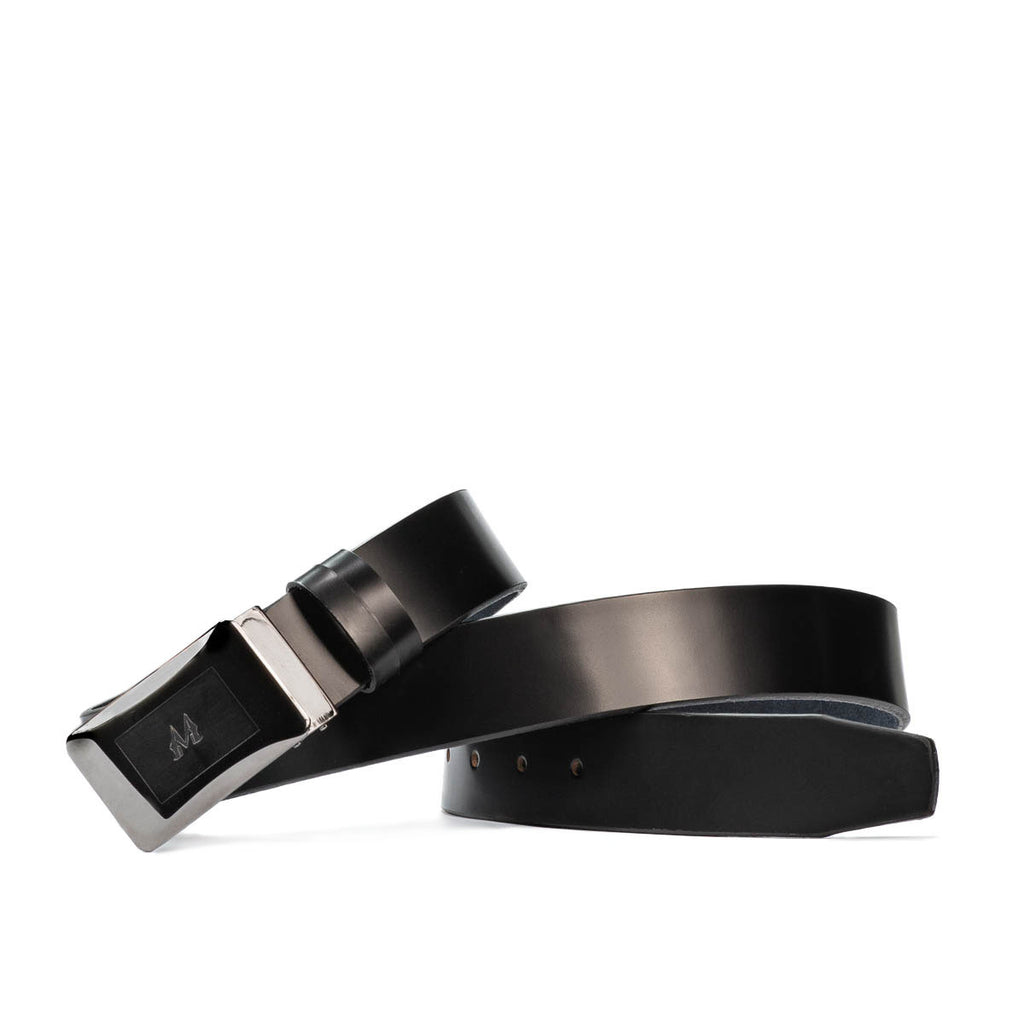 Curea barbati 42b negru mat
