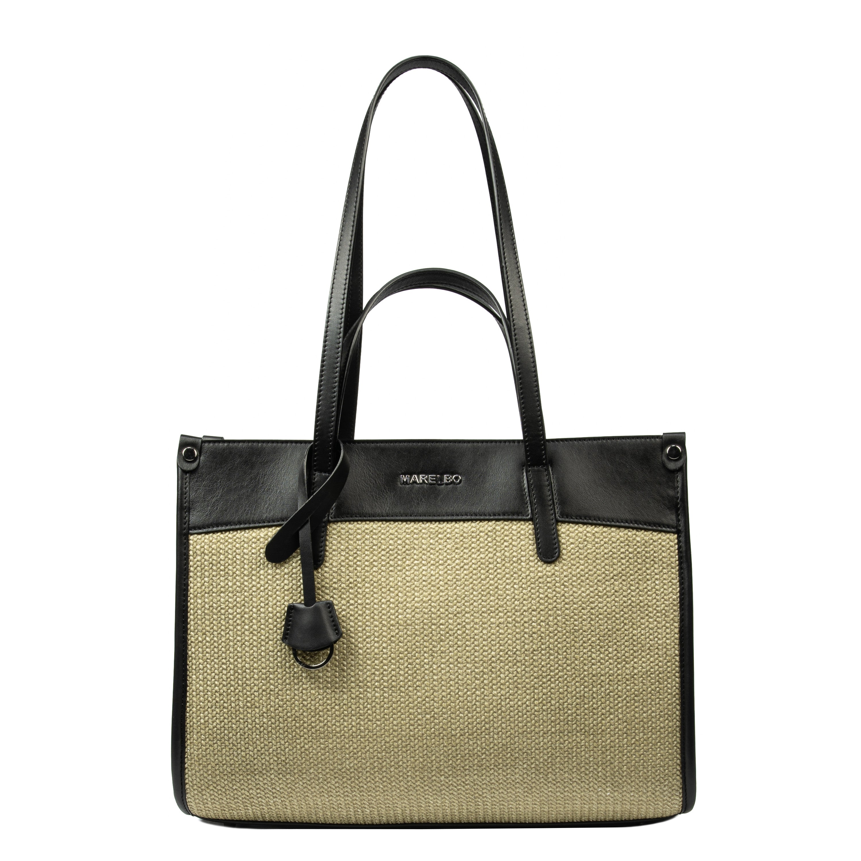 045g 01 negru napa+rafie sand olive